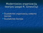 Moderniosios organizacijų teorijos 3 puslapis