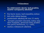 Moksleivių požiūris į alkoholį 16 puslapis