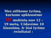 Moksleivių požiūris į alkoholį 7 puslapis