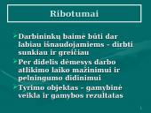 Mokslinio valdymo mokykla: F. Taylor vadybos principai 14 puslapis
