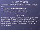 Nafta, naftos kilmė, panaudojimas bei savybės 3 puslapis