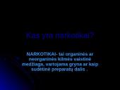Narkotikai bei narkotikų rūšys 2 puslapis