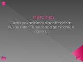 Narkotikų poveikis centrinei nervų sistemai 18 puslapis