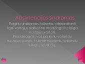 Narkotikų poveikis centrinei nervų sistemai 9 puslapis