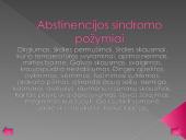 Narkotikų poveikis centrinei nervų sistemai 10 puslapis