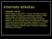 Kompiuterio etika ir etiketas 4 puslapis