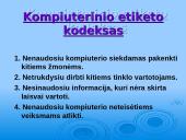 Kompiuterio ir interneto etika 3 puslapis