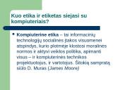 Naudojimosi kompiuteriu etika ir etiketas 3 puslapis