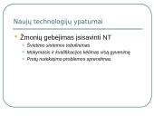 Naujos technologijos ir žmogaus socialinė raida 11 puslapis