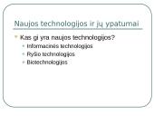 Naujos technologijos ir žmogaus socialinė raida 3 puslapis