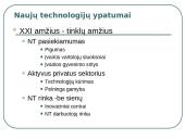 Naujos technologijos ir žmogaus socialinė raida 9 puslapis