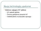 Naujos technologijos ir žmogaus socialinė raida 10 puslapis