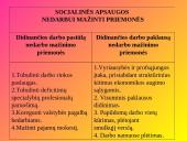 Nedarbo sukeliamos socialinės problemos ir ekonominės pasekmės Lietuvoje 5 puslapis