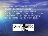 Nežodinis bendravimas bei nežodinio bendravimo rūšys 9 puslapis