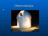 Observatorijos
