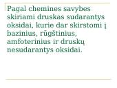 Oksidų savybės 4 puslapis