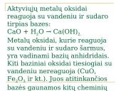 Oksidų savybės 6 puslapis