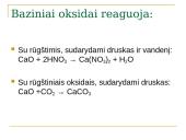 Oksidų savybės 7 puslapis