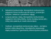 Oligopolinės ir monopolinės konkurencijos rinkos 9 puslapis