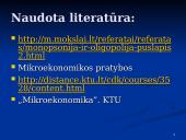 Oligopolinės kainos nustatymas 12 puslapis
