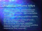 Ontologijos ir ontologijos sistemos 18 puslapis