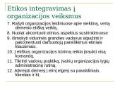 Organizacija ir etika 19 puslapis