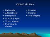 Organizacijos aplinka ir jos analizė 16 puslapis