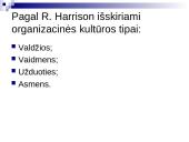 Organizacinė kultūra teoriniu aspektu 8 puslapis