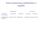 Organizmo adaptacija ir fizinis darbingumas įvairiomis įšorinės aplinkos sąlygomis 13 puslapis