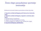 Organizmo adaptacija ir fizinis darbingumas įvairiomis įšorinės aplinkos sąlygomis 9 puslapis