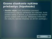 Ozono sluoksnis. Jo irimas 12 puslapis