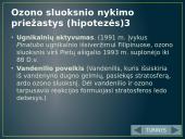 Ozono sluoksnis. Jo irimas 14 puslapis