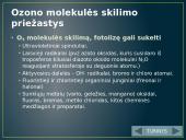 Ozono sluoksnis. Jo irimas 15 puslapis