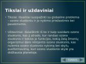 Ozono sluoksnis. Jo irimas 4 puslapis