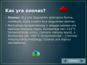 Ozono sluoksnis. Jo irimas 5 puslapis