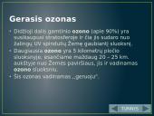 Ozono sluoksnis. Jo irimas 8 puslapis