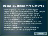 Ozono sluoksnis. Jo irimas 10 puslapis
