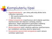 Pagrindinės informacinių technologijų (IT) sąvokos 4 puslapis