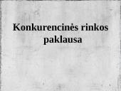Paklausos veiksniai ir jos funkcija. Paklausos funkcijos kiekybinė išraiška 7 puslapis