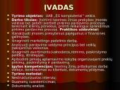 Pardavimų organizavimo ataskaita:  UAB "EG kompiuteriai" 2 puslapis