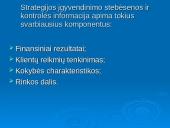 Parengtos strategijos sėkmingo realizavimo prielaidos 15 puslapis