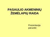 Pasaulio akmeninių žemėlapių raida