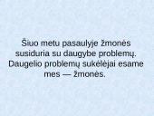 Pasaulio problemos ir jų padariniai 2 puslapis