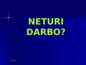 Pasiruošimas susitikimui su darbdaviu