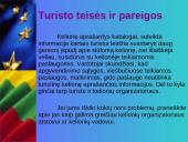 Patarimai turistams Lietuvoje ir visoje Europos Sąjungoje (ES) 11 puslapis