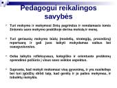 Pedagogo profesijos paveikslas 8 puslapis