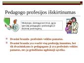 Pedagogo ugdomosios galimybės ir ribos 2 puslapis