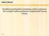 Perdraudimo kompanijų veiklos ypatumai ir problemos pasaulinėje finansų rinkoje 2 puslapis