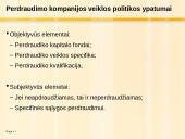 Perdraudimo kompanijų veiklos ypatumai ir problemos pasaulinėje finansų rinkoje 13 puslapis