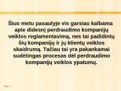 Perdraudimo kompanijų veiklos ypatumai ir problemos pasaulinėje finansų rinkoje 4 puslapis